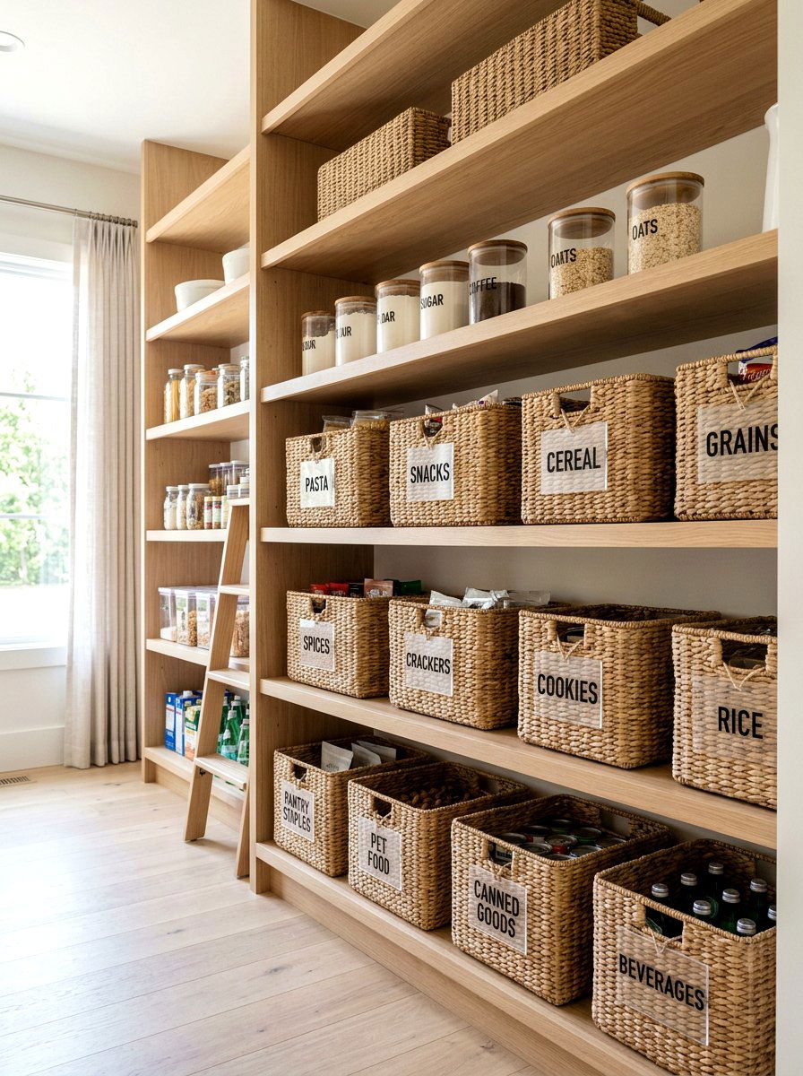 Clear Acrylic Pantry Tag - 30 pantry labels luxury ideas
