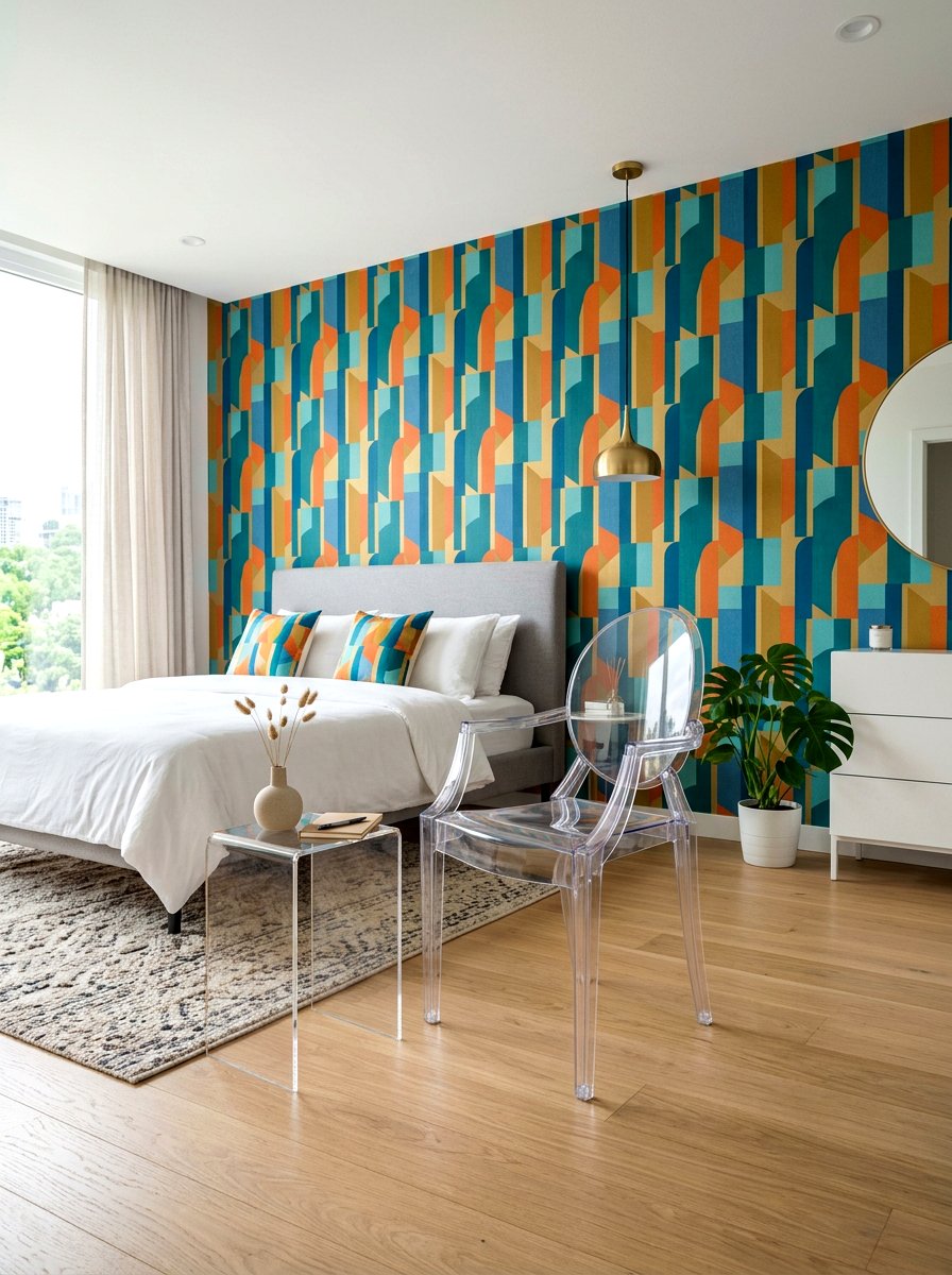 Clear Lucite Furniture - 30 dopamine bedroom ideas