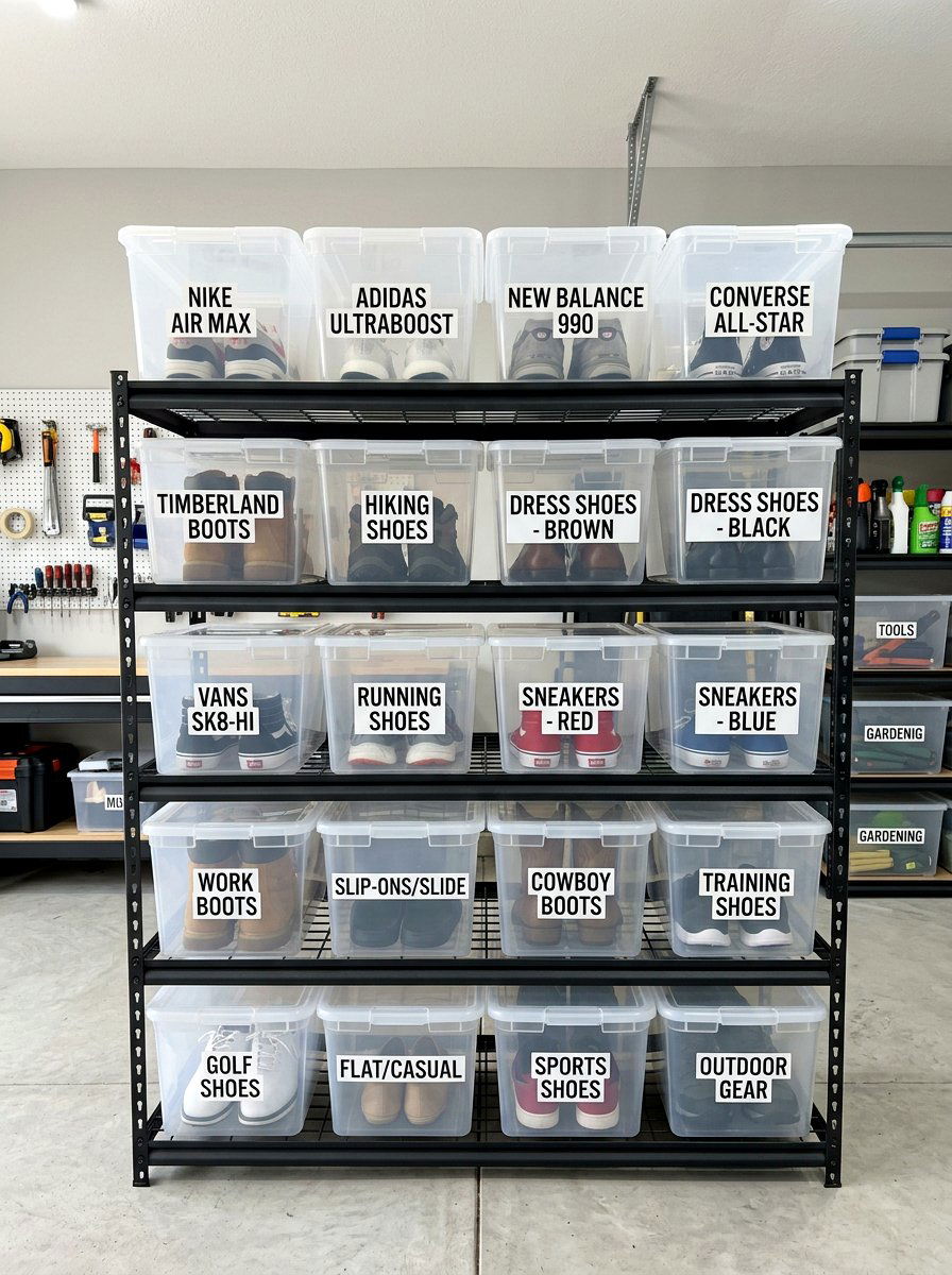 30 Garage Shoe Storage Ideas To Keep Footwear Tidy All Year