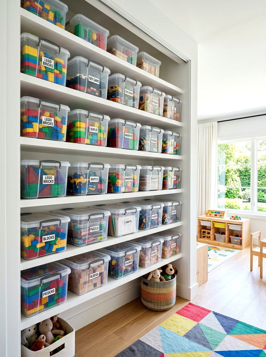 30 Playroom Closet Ideas to Tidy Toys While Keeping It Cute