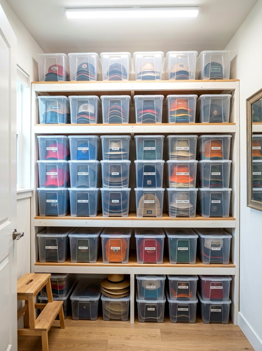 30 Hat Storage Closet Ideas to Organize Every Cap in Style