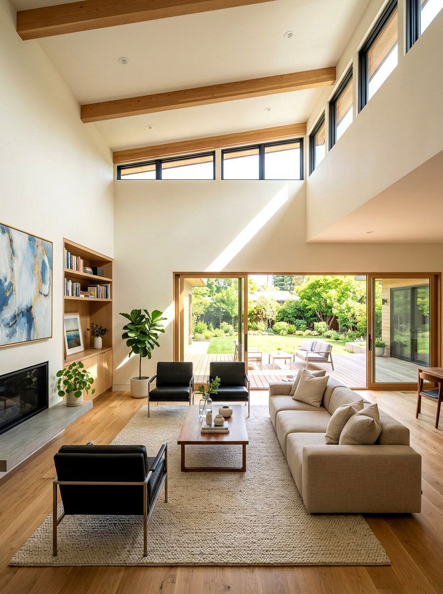 Clerestory Window Treatment - 30 high ceiling decorating ideas