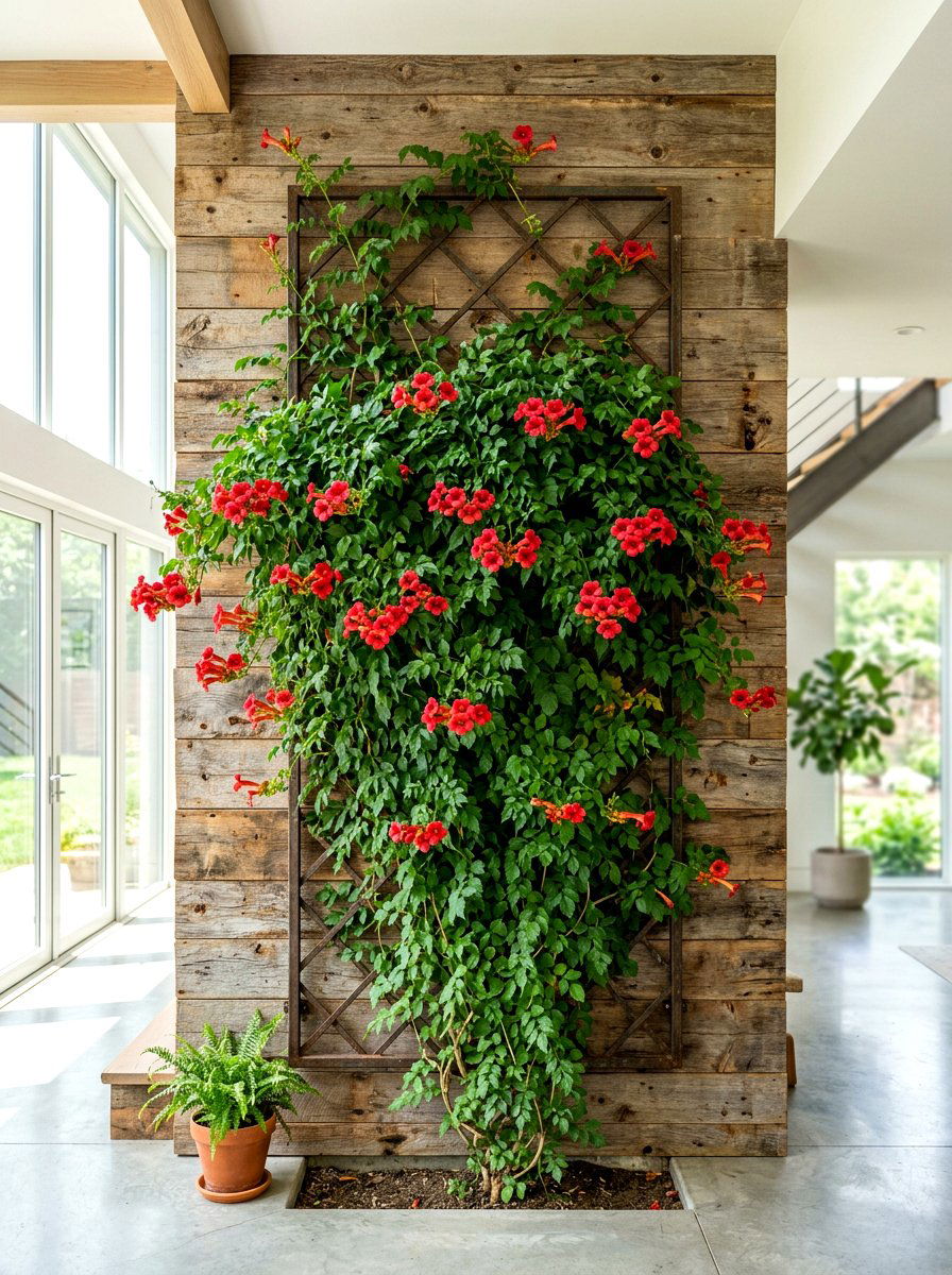 Climbing Native Vine - 30 rewilded backyard ideas