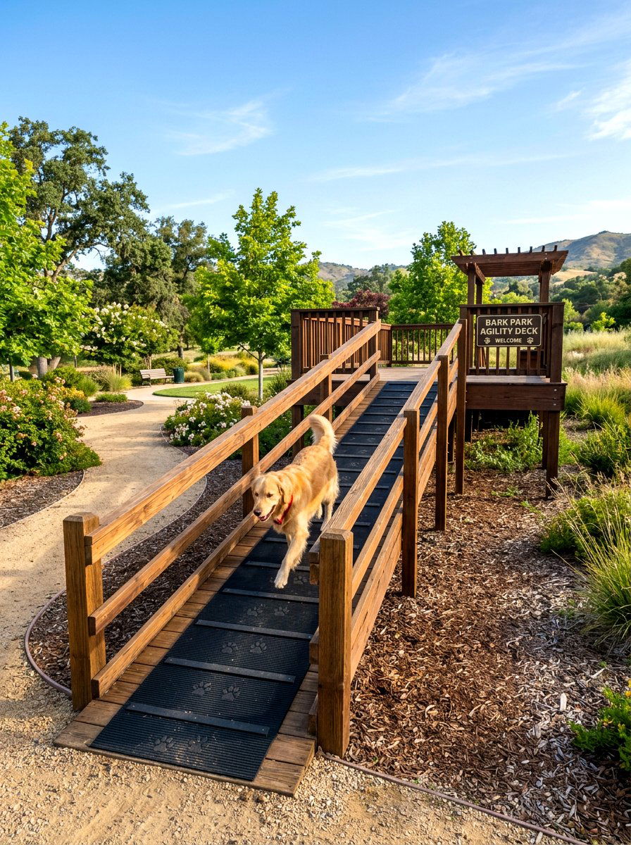 Climbing Ramp For Dogs - 30 dog friendly backyard ideas