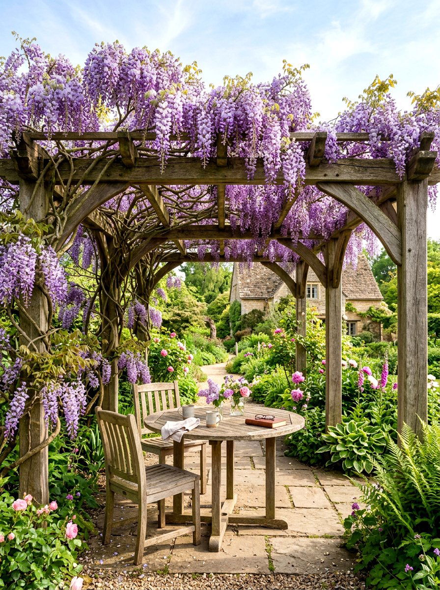 30 Pergola Dining Backyard Ideas for Outdoor Dinner Nights