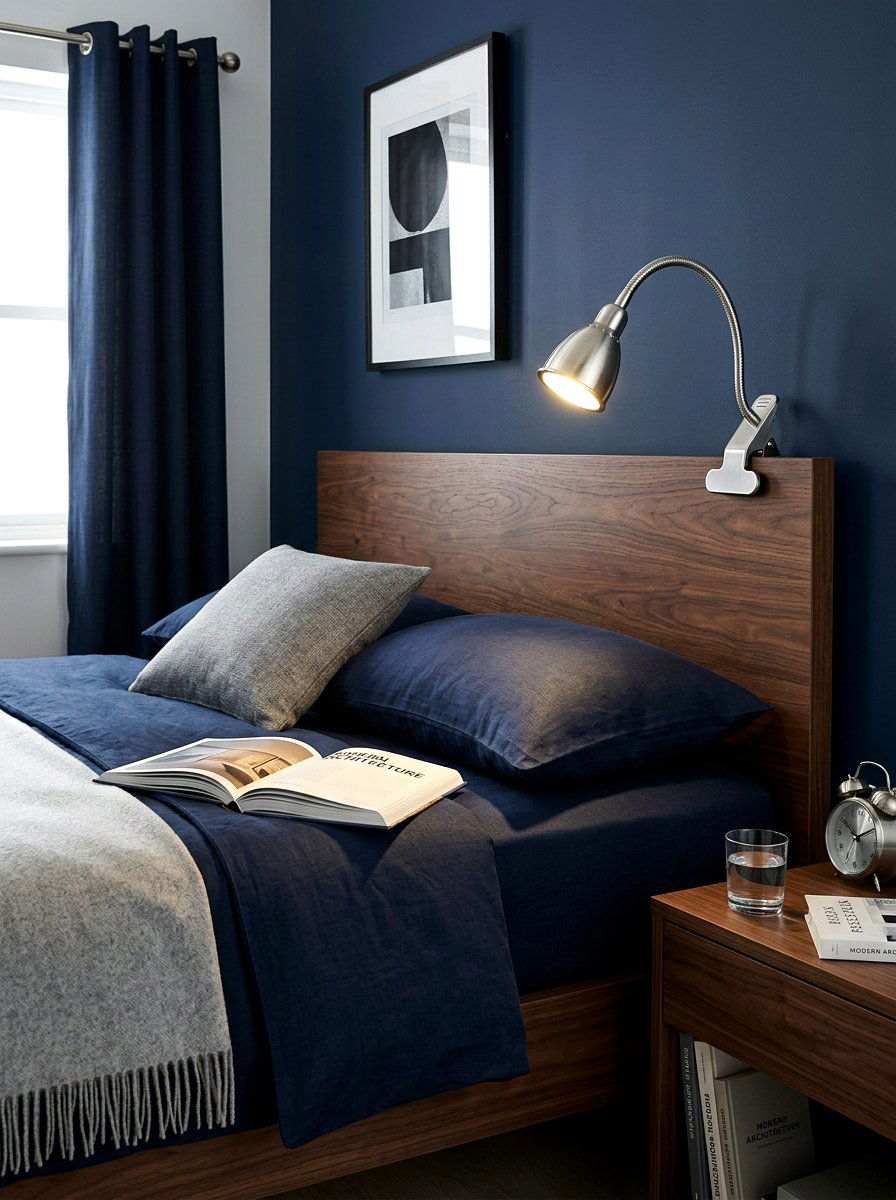 Clip On Reading Light Bedroom - 30 renter friendly bedroom ideas