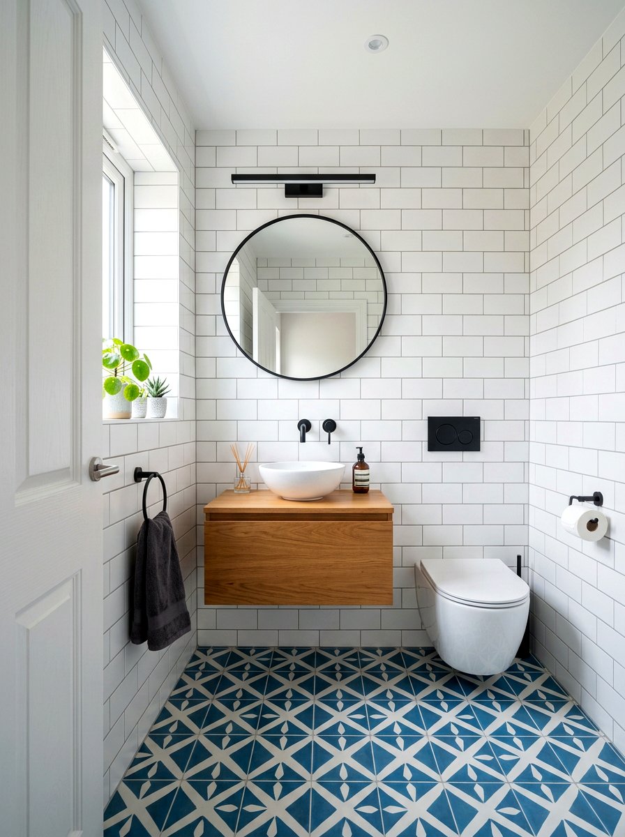 Cloakroom Floor Tiles - 30 cloakroom ideas
