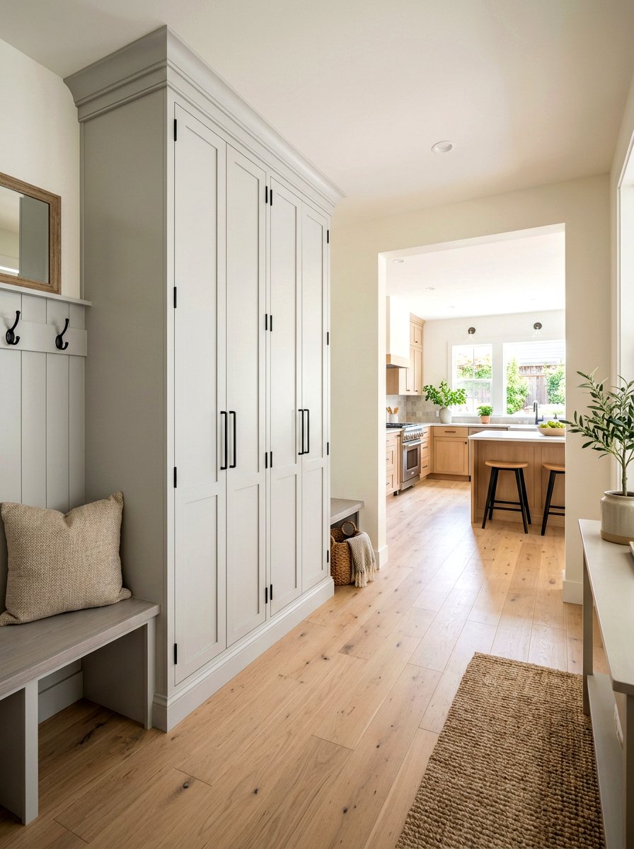 Closed Mudroom Locker - 30 mudroom locker ideas