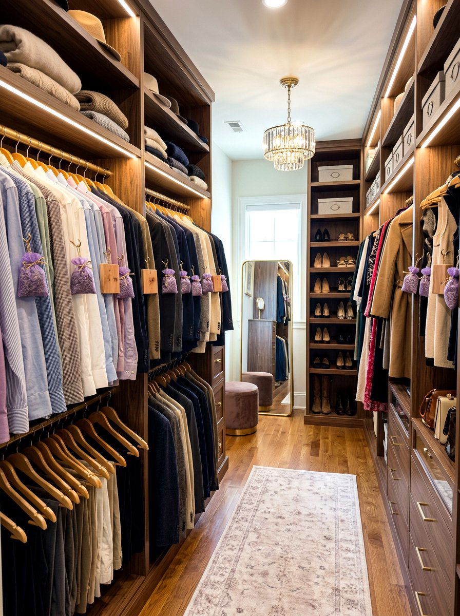 Closet Aromatherapy - 30 aromatherapy room ideas