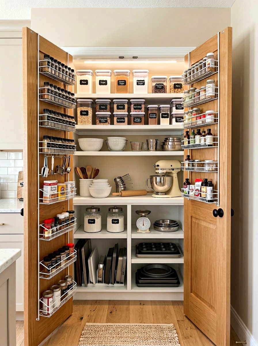Closet Baking Pantry - 30 baking pantry ideas