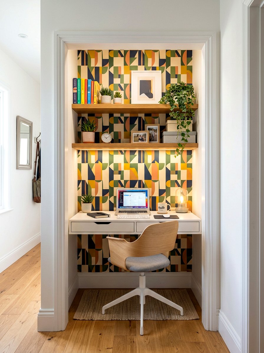 Closet Office Conversion - 30 study room ideas