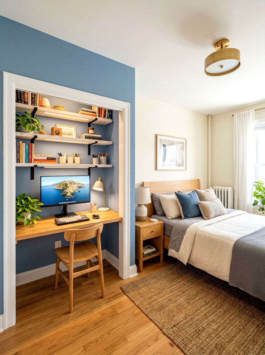 Closet Office Guest Room - 30 guest room office ideas