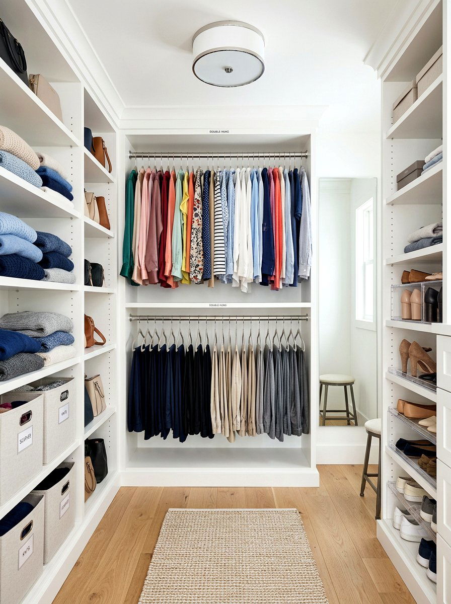 Closet Rod Extender - 30 smart storage home ideas