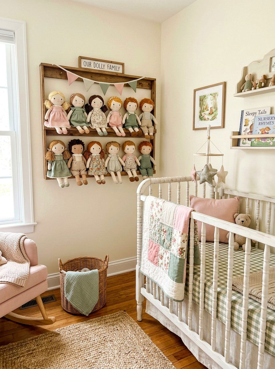 Cloth Rag Doll - 30 heirloom toy nursery ideas