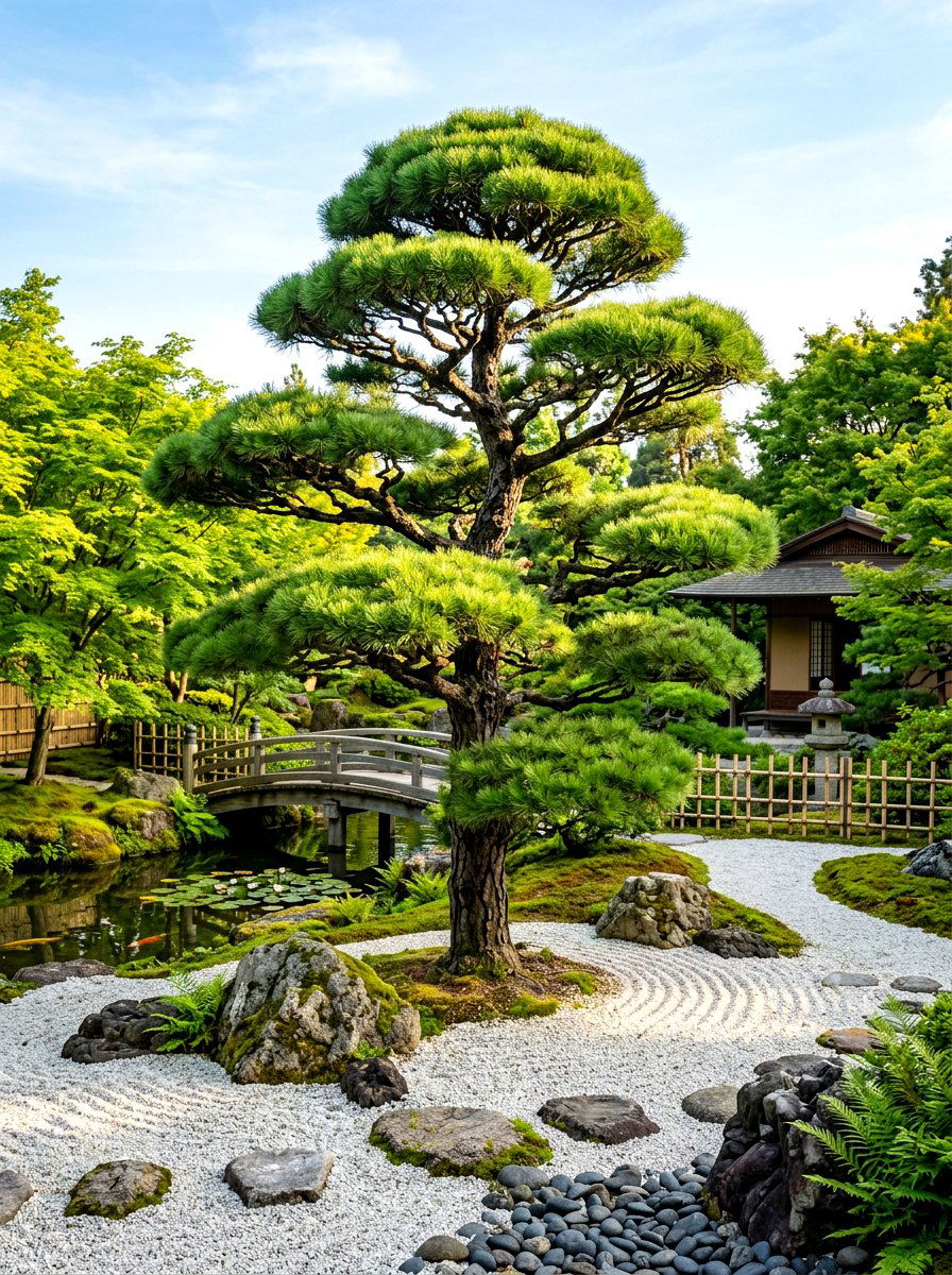 Cloud Pruned Tree - 30 topiary garden ideas