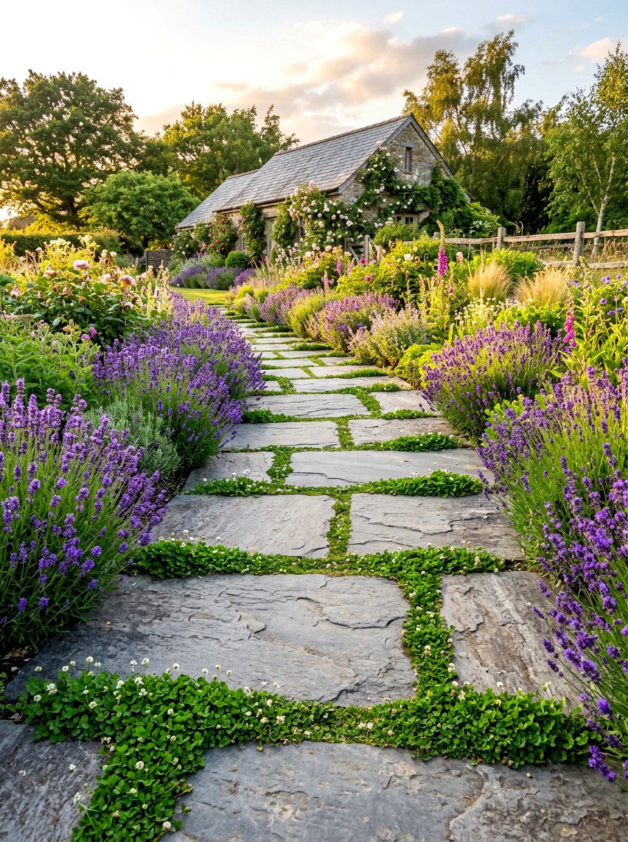 Clover And Stone Pavers - 30 clover backyard ideas