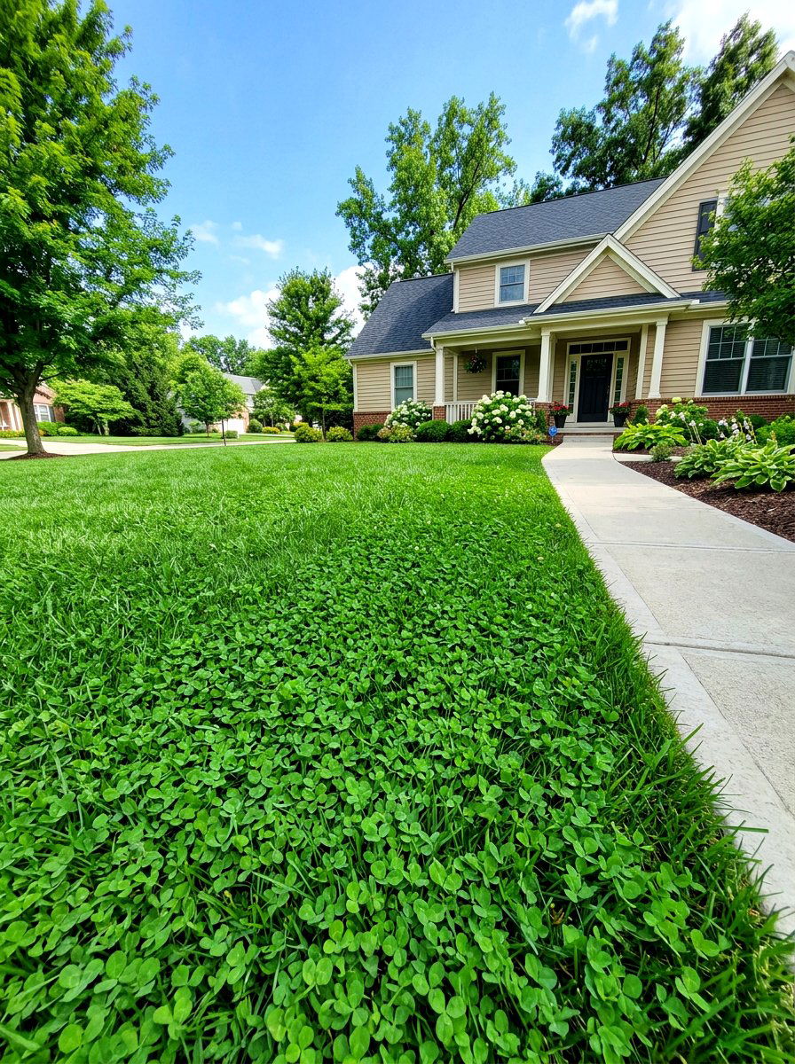 Clover Grass Seed Mix - 30 clover front lawn ideas