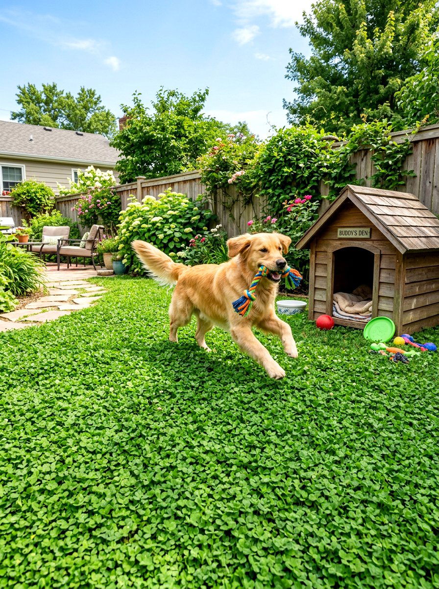 Clover Lawn For Dogs - 30 clover backyard ideas