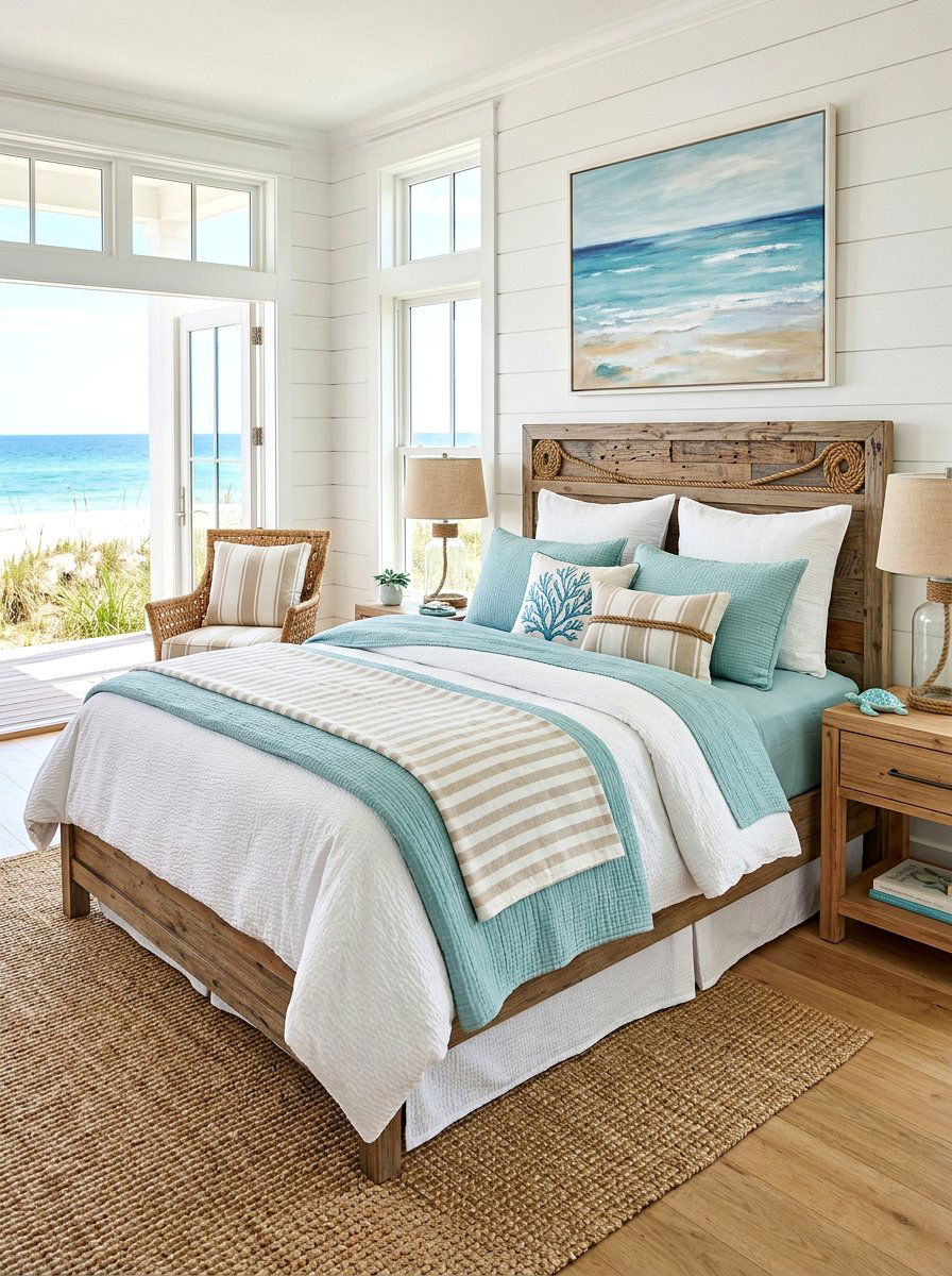 Coastal Bedscape - 30 designer bedscape ideas
