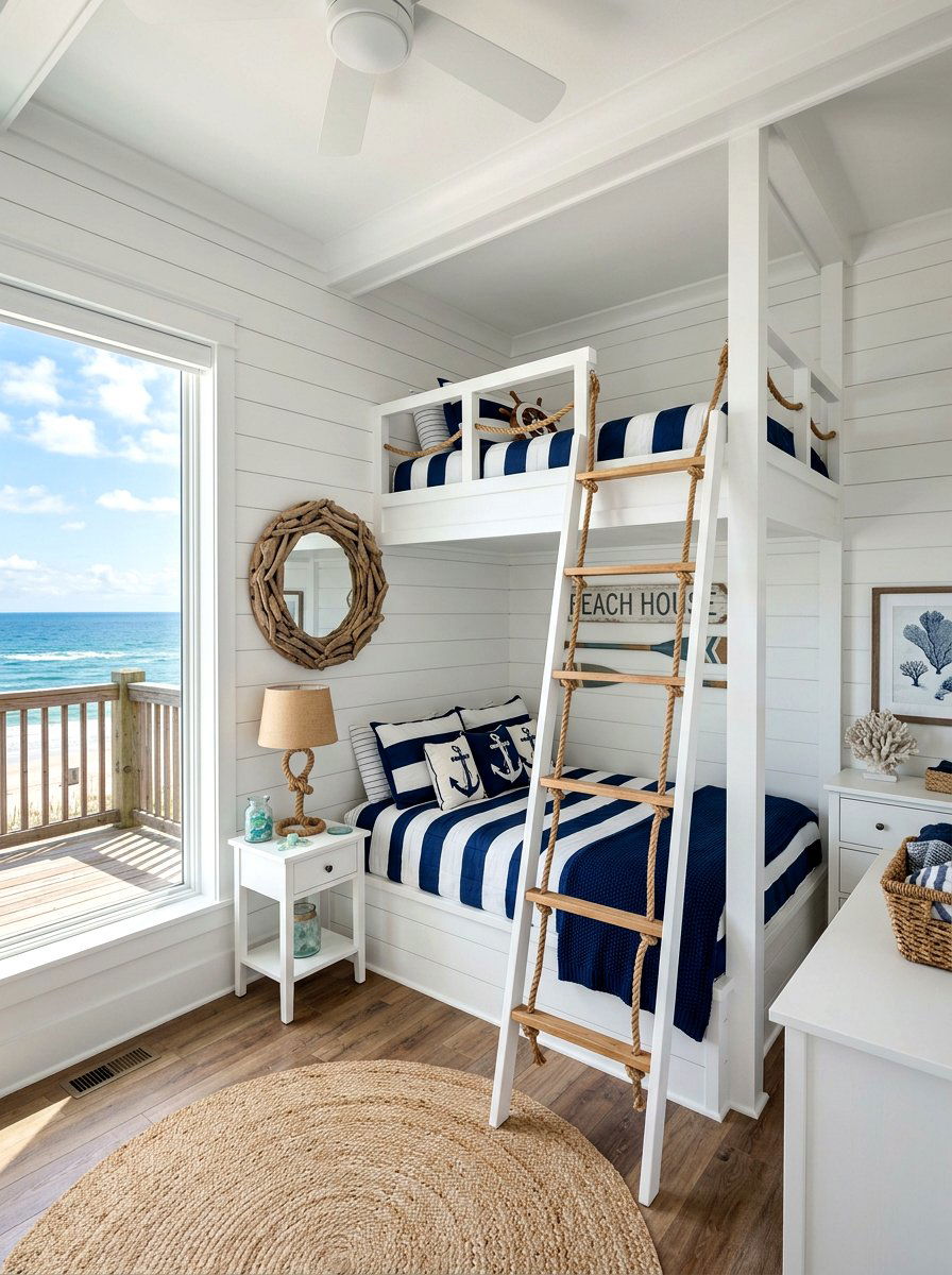 Coastal Bunk Bed - 30 bunk bed ideas