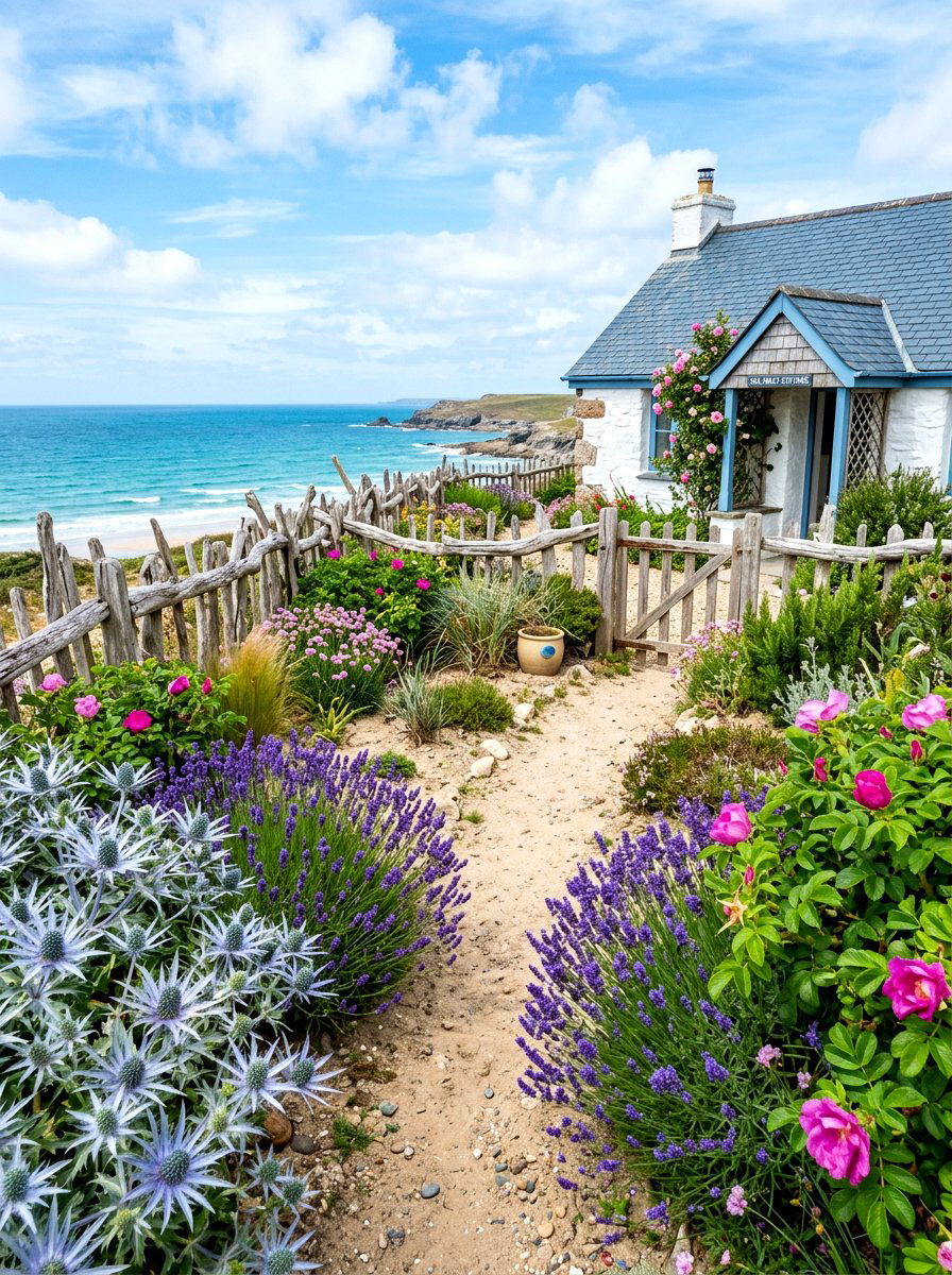 Coastal Cottage Garden - 30 cottage front border ideas