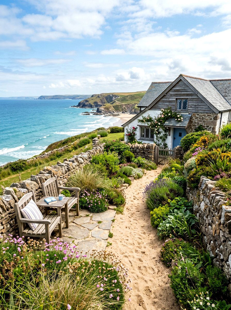 Coastal Cottage Landscape - 30 seaside cottage ideas