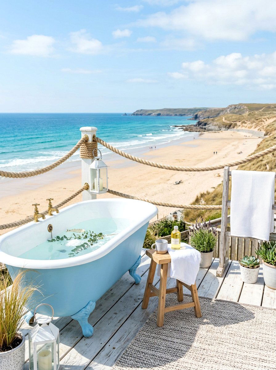 Coastal Deck Wellness Space - 30 ice bath room ideas