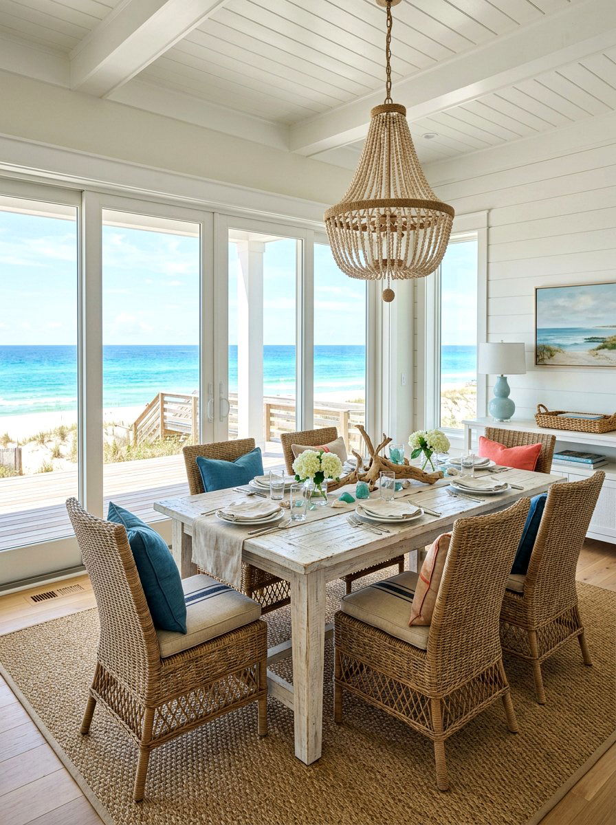 Coastal Dining Room - 30 dining room ideas