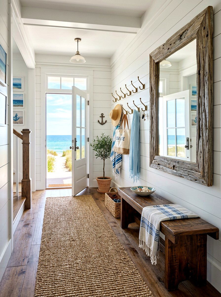 Coastal Entryway - 30 seaside cottage ideas