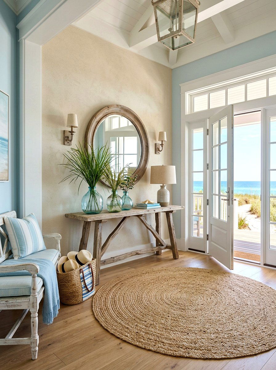 Coastal Entryway Texture - 30 classic entryway ideas