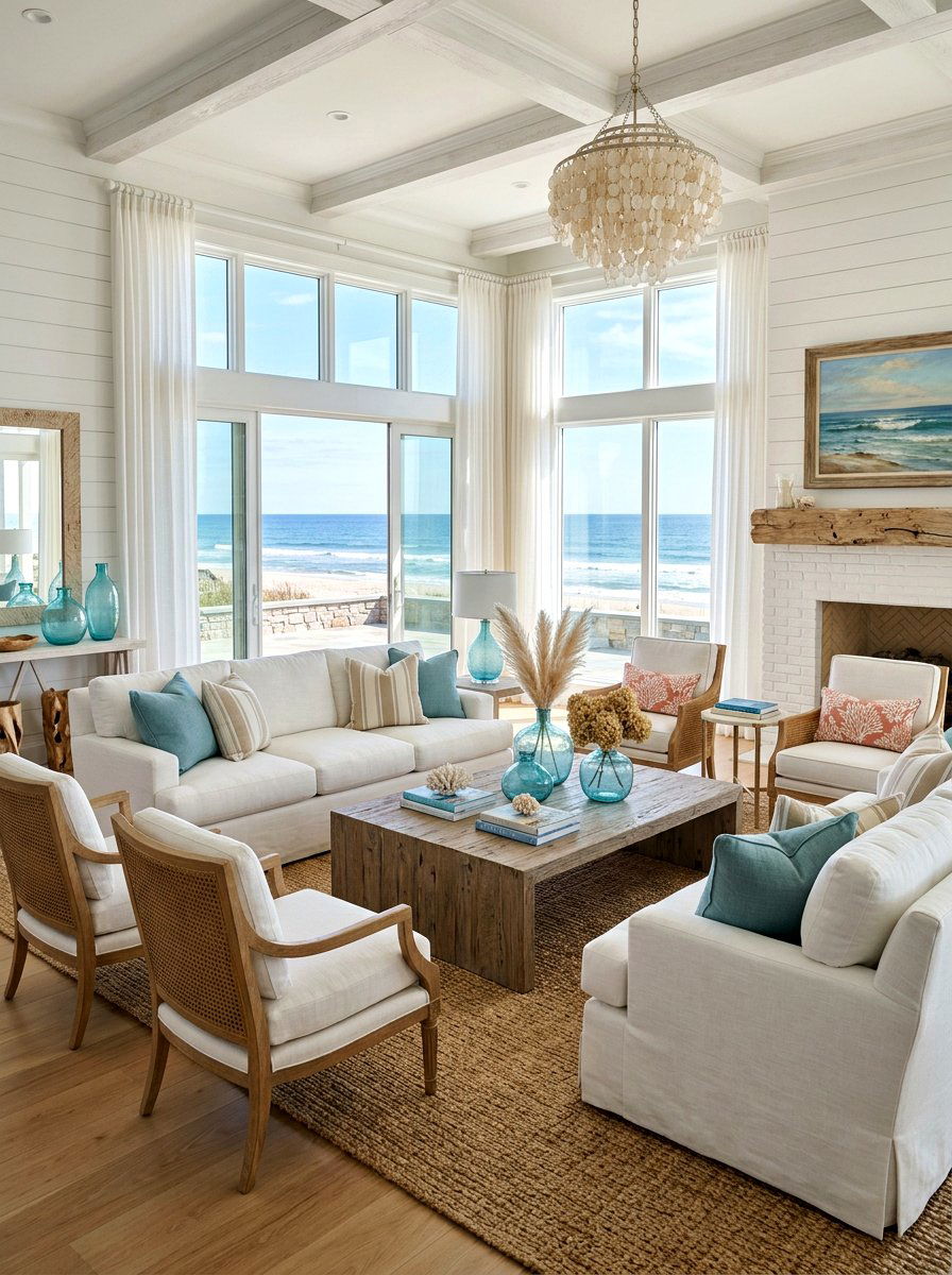 Coastal Formal Living Space - 30 formal sitting room ideas