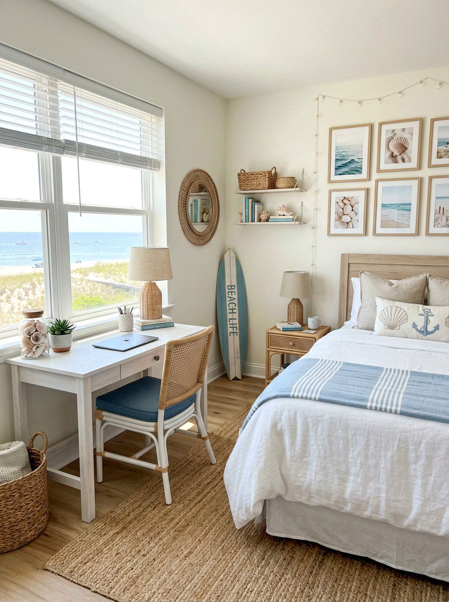 Coastal Granddaughter Dorm Room - 30 dorm room ideas