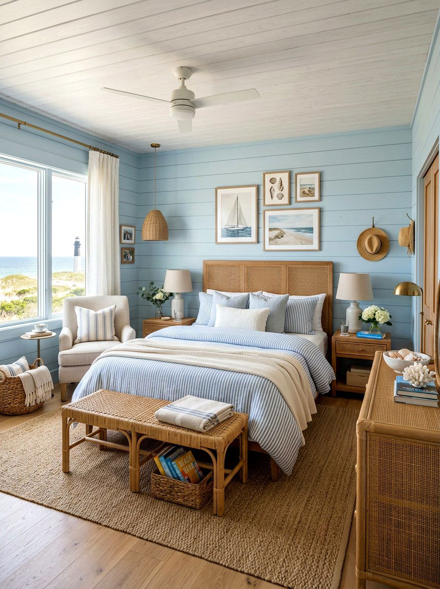 Coastal Grandmother Bedroom - 30 tween aesthetic bedroom ideas