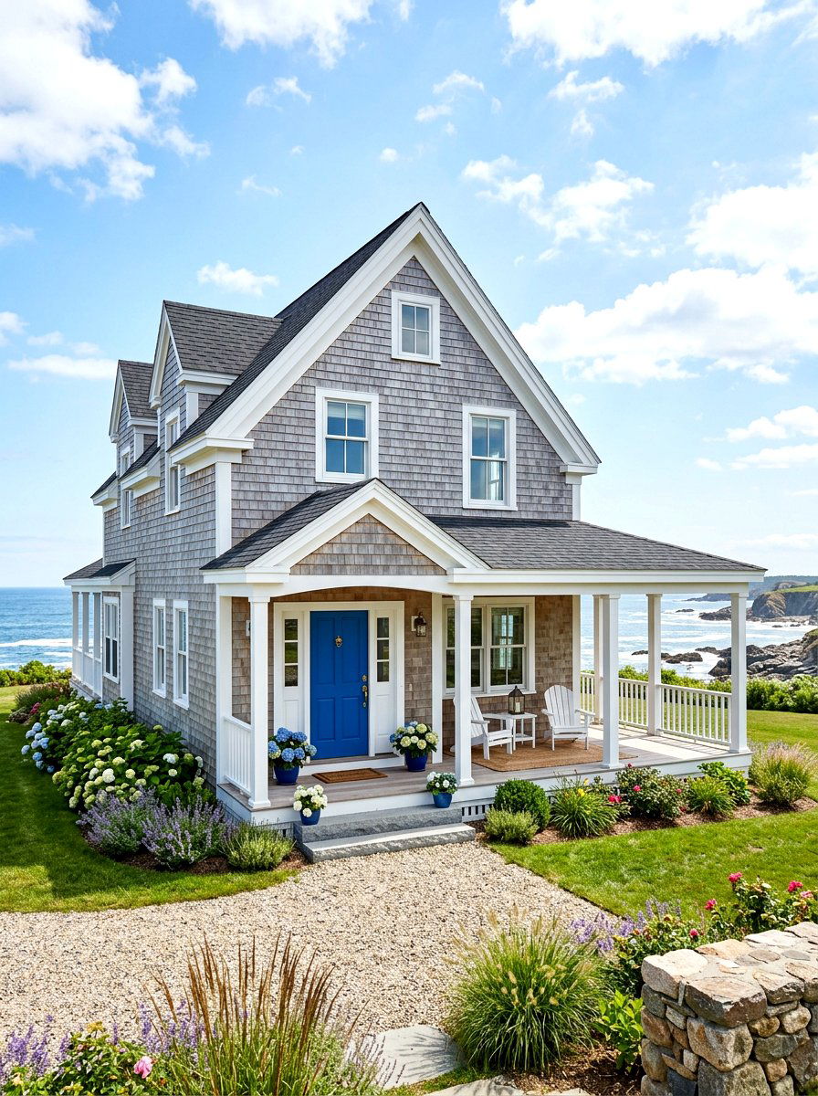 Coastal Home Exterior - 30 seaside cottage ideas