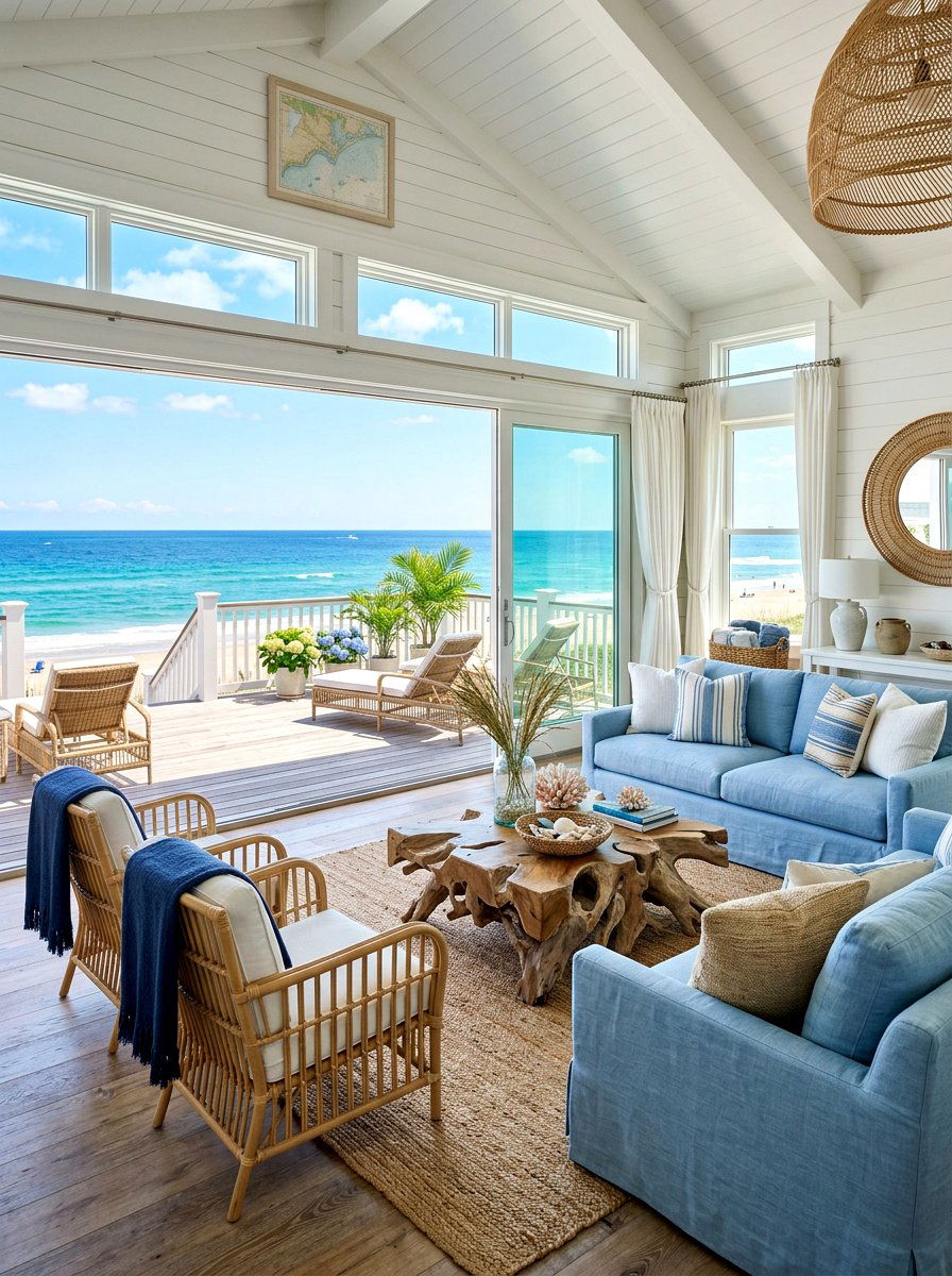 Coastal Keeping Room - 30 keeping room ideas