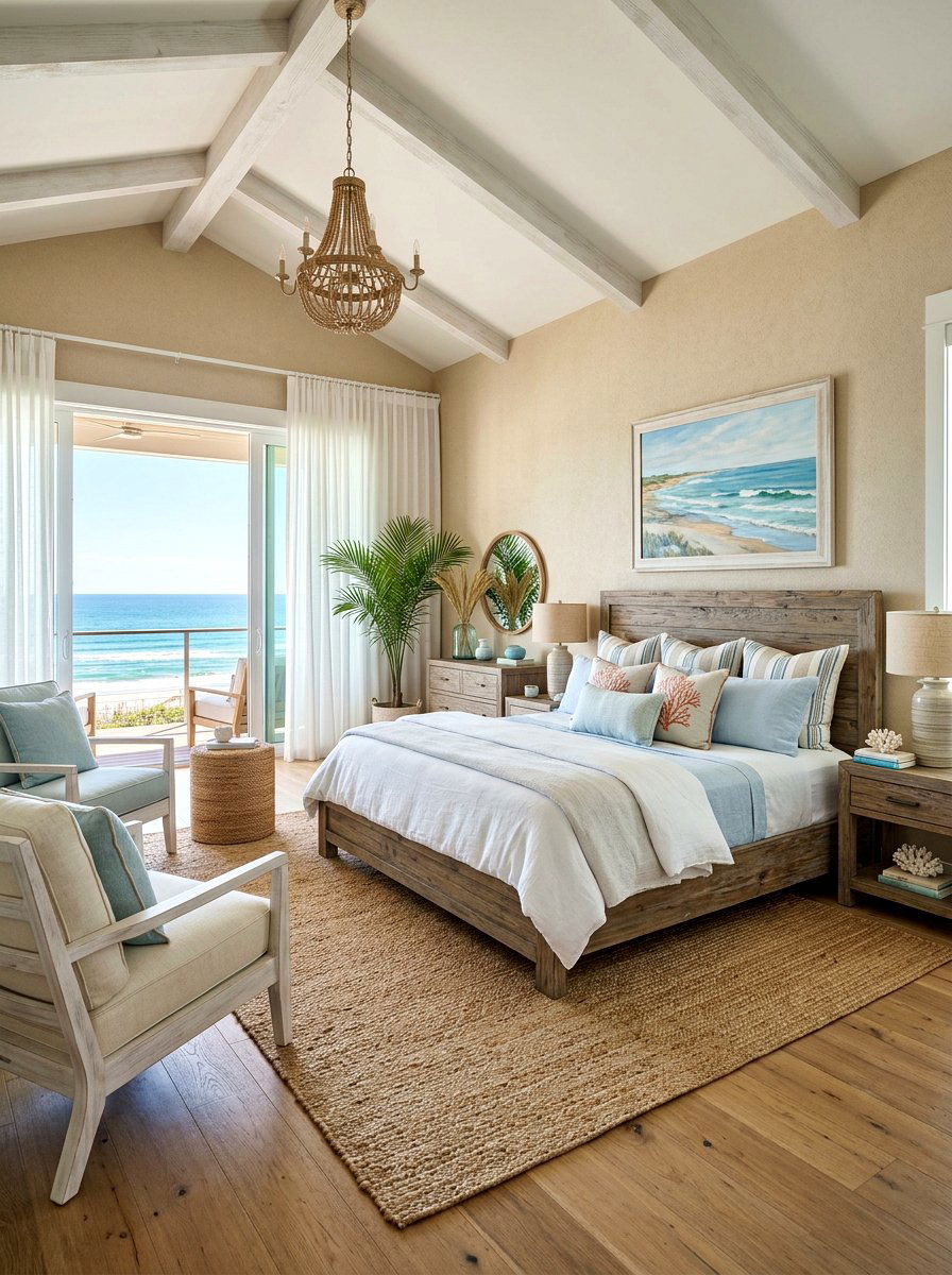 Coastal Master Suite - 30 luxury master suite ideas