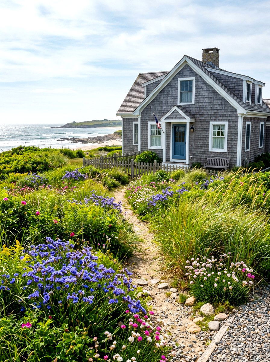 Coastal Meadow Front Yard - 30 meadow front yard ideas