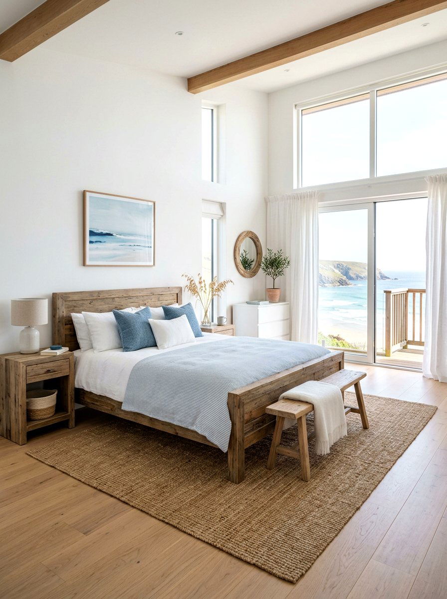 Coastal Minimalist Bedroom - 30 minimalist bedroom ideas