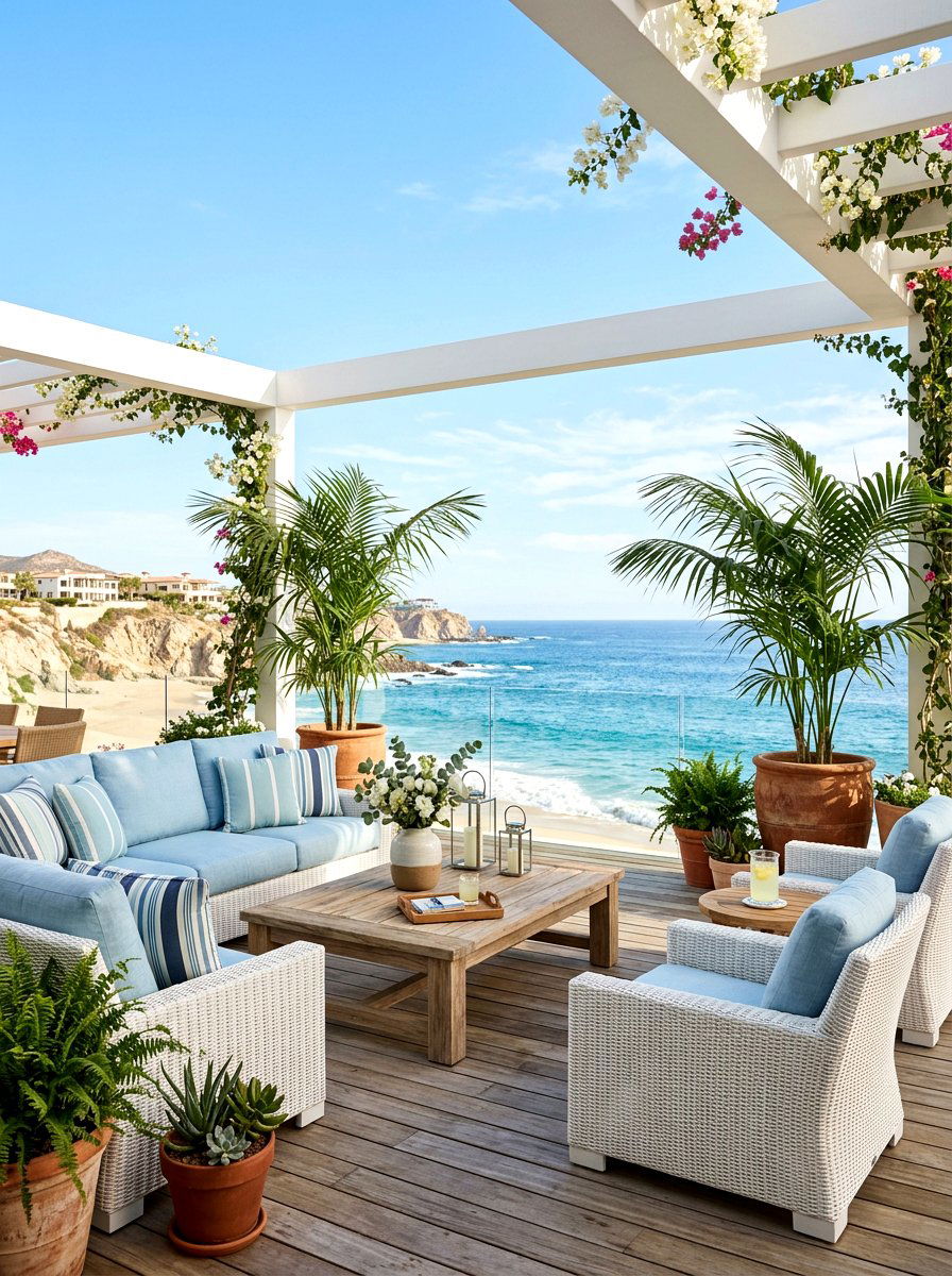 Coastal Modern Patio - 30 modern backyard ideas