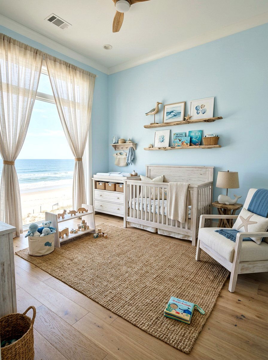 Coastal Nursery - 30 nursery ideas