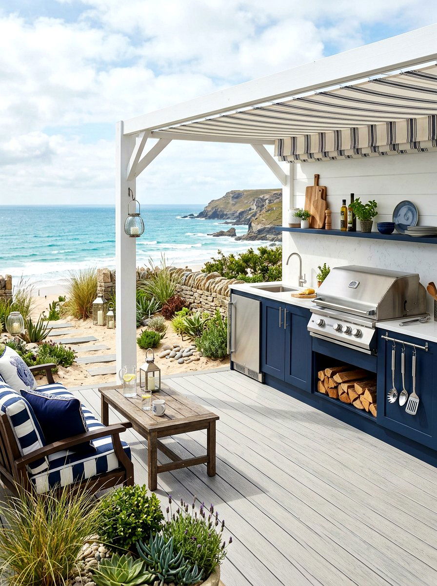 30 Outdoor Kitchen Lounge Ideas for Dream Backyard Nights
