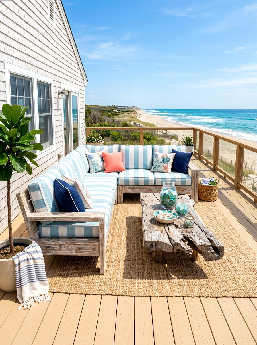 Coastal Patio Furniture - 30 outdoor sectional ideas