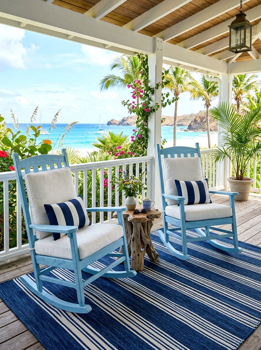 Coastal Rocking Chair Porch - 30 rocking chair porch styling ideas