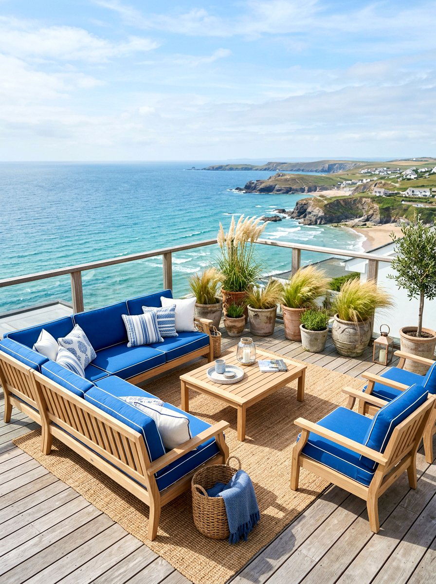 Coastal Rooftop Decor - 30 rooftop garden ideas