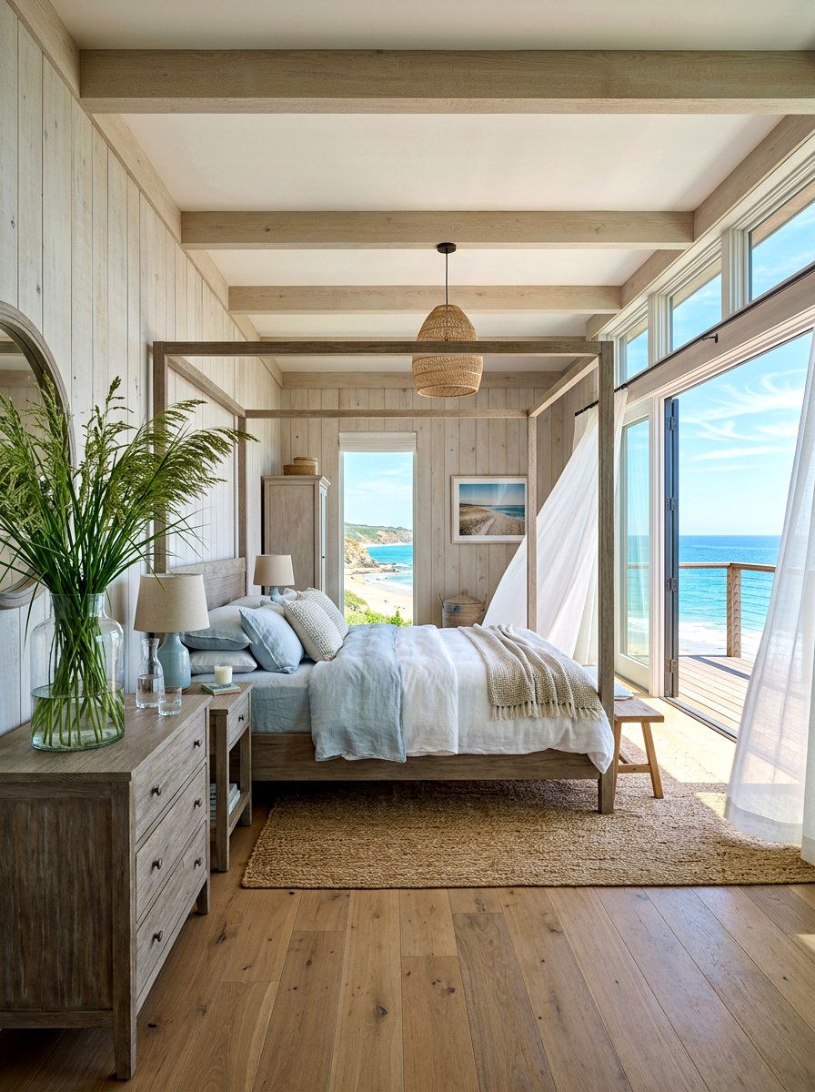 Coastal Spa Bedroom - 30 spa bedroom retreat ideas