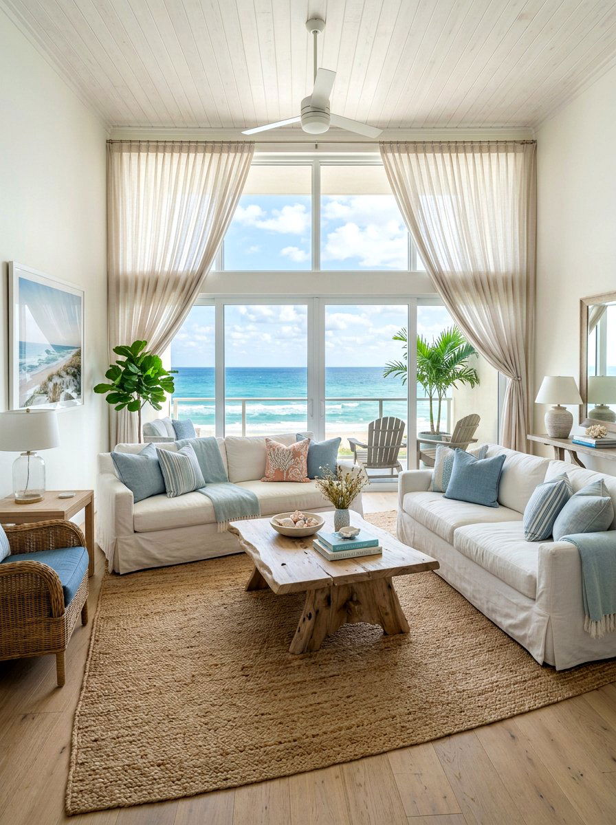 14 Minimalist Blue Grey and White Living Room Ideas for a Clean Look