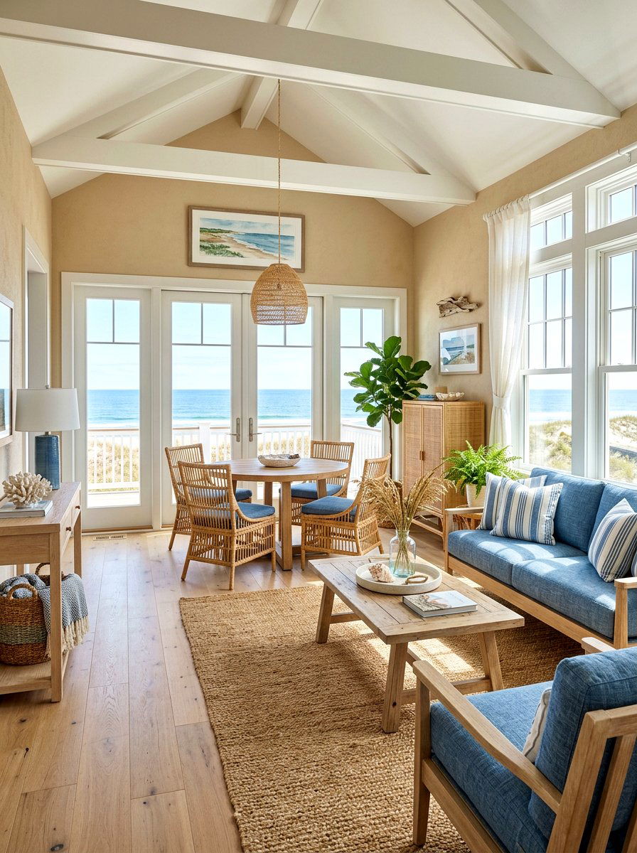 Coastal Style Morning Room - 30 morning room ideas