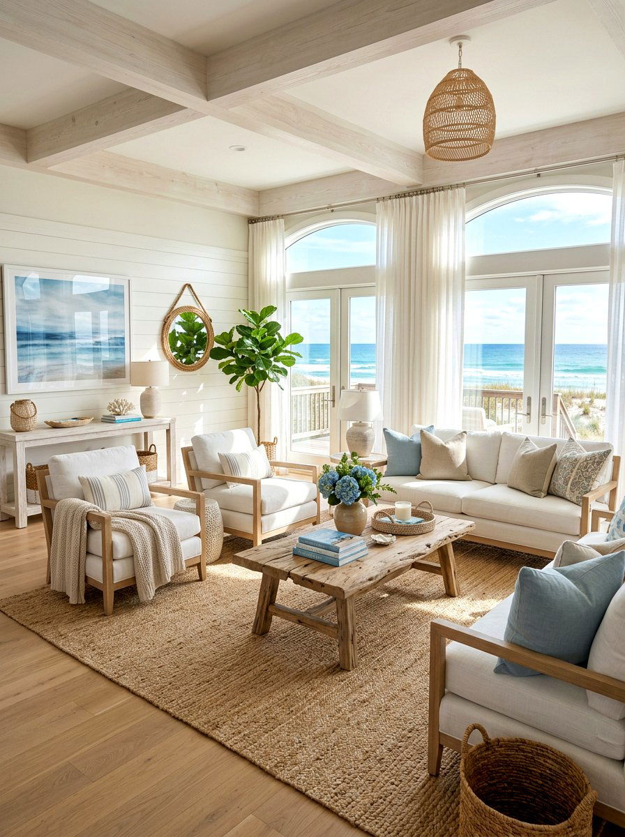 Coastal Style Parlor - 30 parlor room ideas