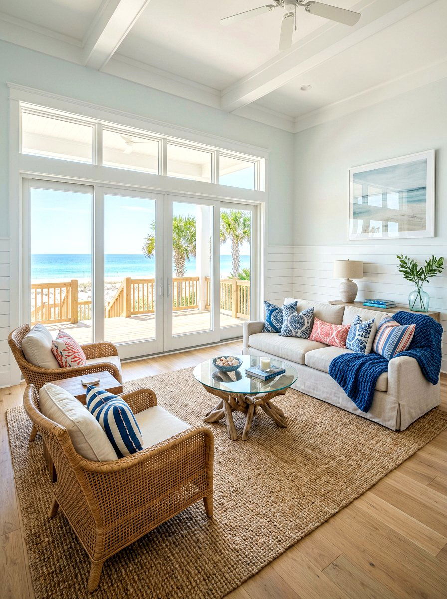 Coastal Style Wainscoting - 30 wainscoting ideas