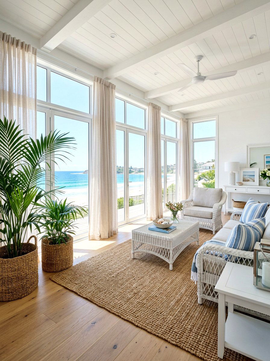 Coastal Sunroom Decor - 30 indoor garden room ideas